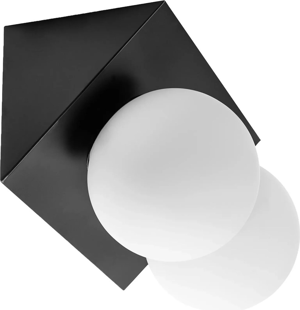 Toolight Toolight, nástenné svietidlo 2xE27 APP1229-2W, čierna matná, OSW-40118
