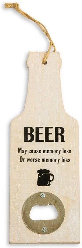 DekorStyle Otvárač na pivo MEMORY LOSS
