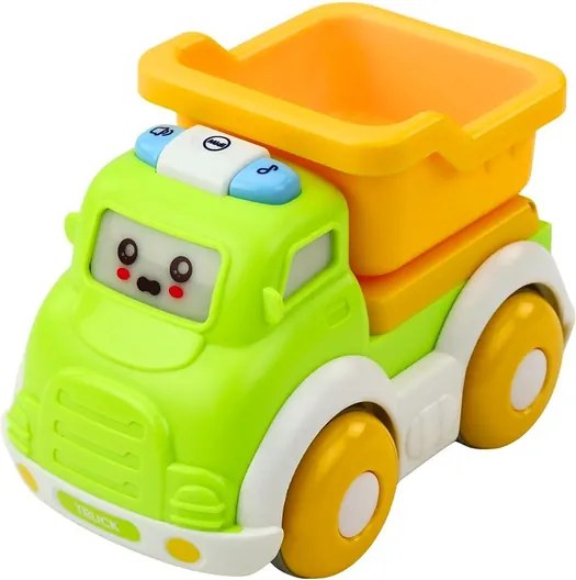 LEAN Toys Súprava mestských autíčok pre batoľatá, pohon, pohyblivé časti, svetlá, zvuky