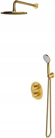 Termostatická Sprchová Stĺpová Kefa Zlatá
