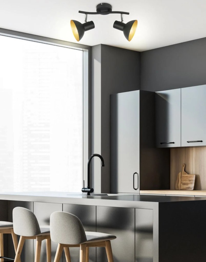 Candellux - Nástenná lampa Diso 2x40W