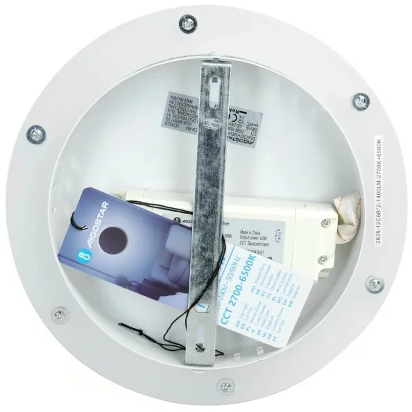 Aigostar MESH Smart LED nástenné stmievateľné svietidlo 12W/230V biele