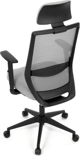 Kancelárska stolička sivá KA-V3329 GREY
