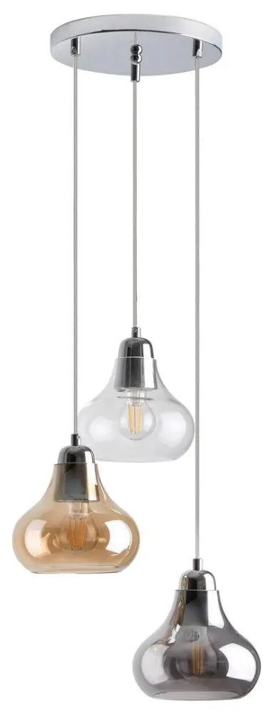 Rabalux 7977 - Luster na lanku JEZABEL 3xE27/60W/230V