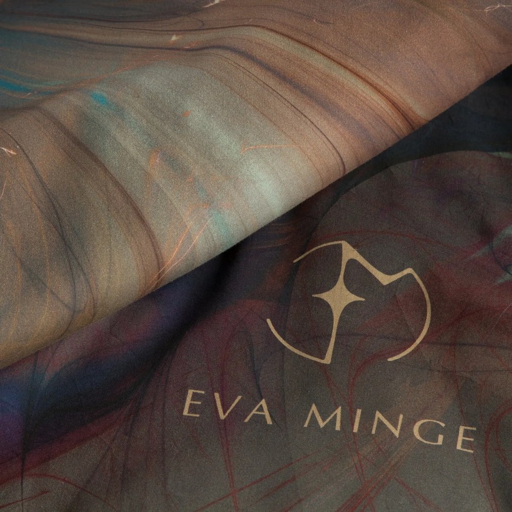 MAKOSATÉNOVÉ OBLIEČKY EVA MINGE SELVA 160X200 CM, 2 KS 70X80 CM VZOROVANÉ