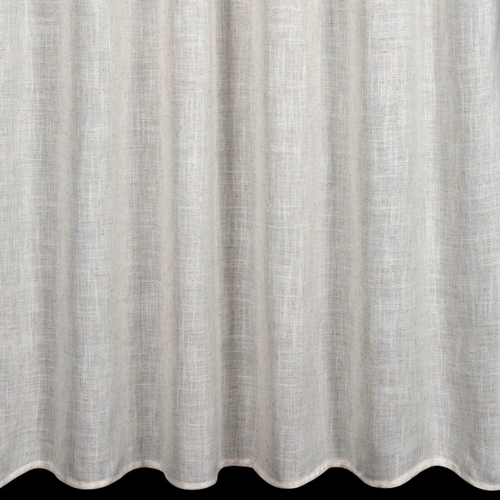 ZÁVES NA PÁSKE KARLI 140X270 CM KRÉMOVÁ