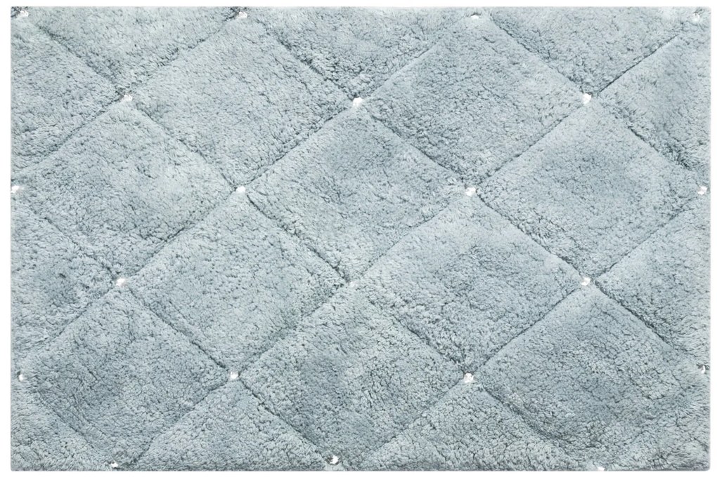 PREDLOŽKA DO KÚPEĽNE CHIC2 60X90 CM STRIEBORNÁ