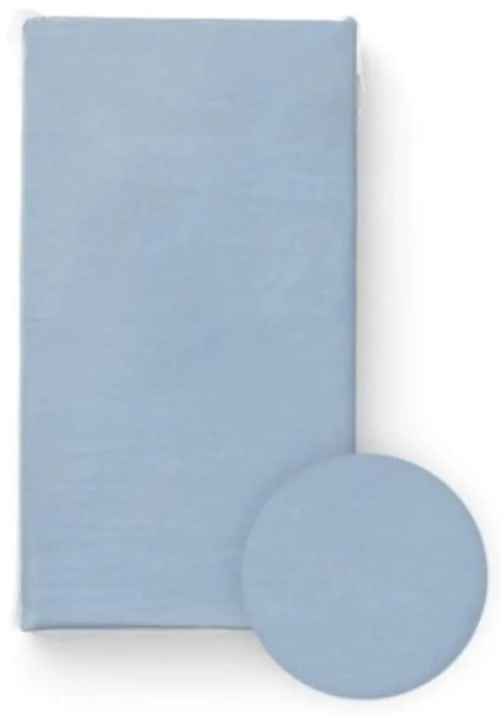 Prestieradlo do postieľky, bavlna, modré, 120 x 60 cm 120x60
