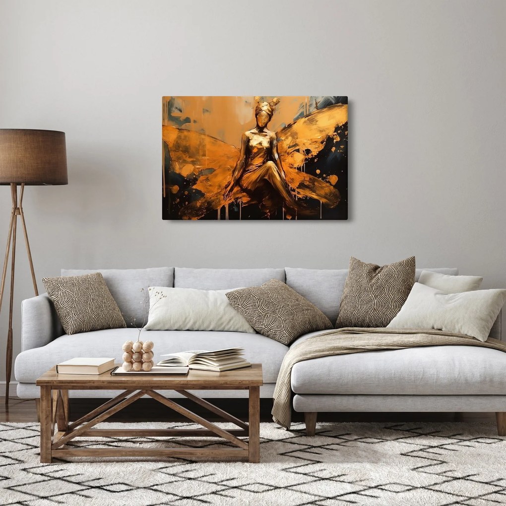 Obraz - Abstrakcia víly (90x60 cm)