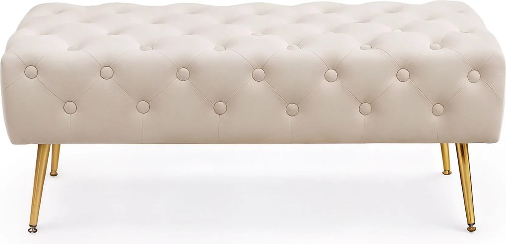 Taburet Monaco béžový