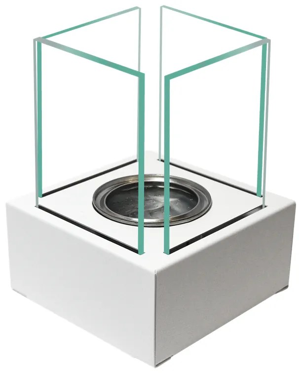 Biokrb na stôl FLAME BIELY