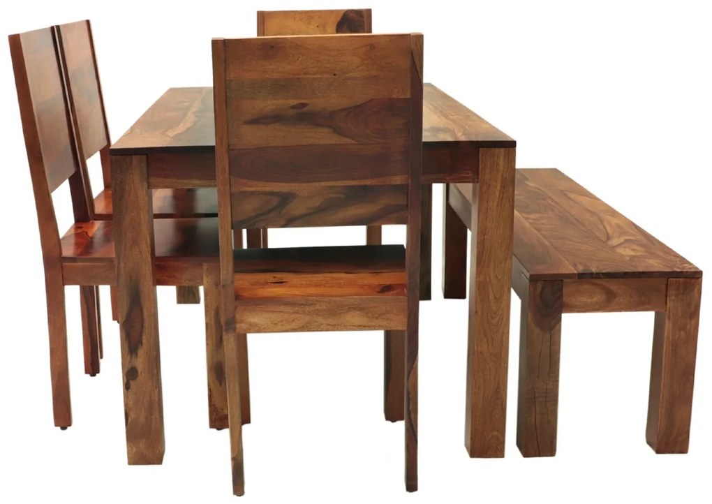 furniture-nabytek.cz - Jídelní set pro 6 osob z masivu palisandr