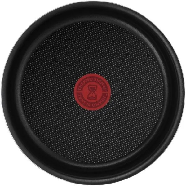 Tefal - Sada panvíc 3 ks INGENIO EASY COOK & CLEAN BLACK