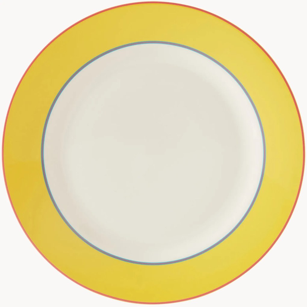 Porcelánový servírovací tanier Calypso Yellow