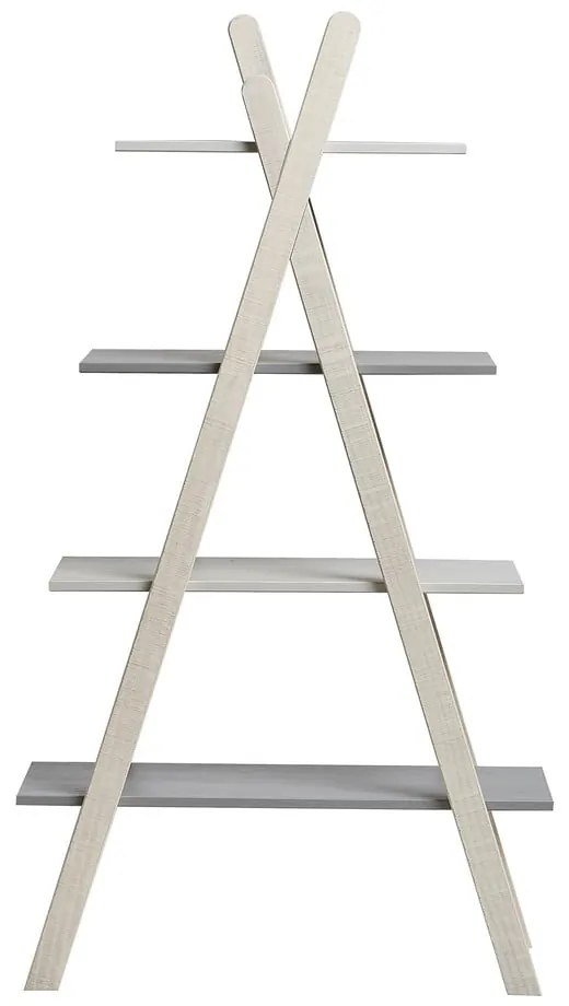 Sivo-biela knižnica Marckeric Sia