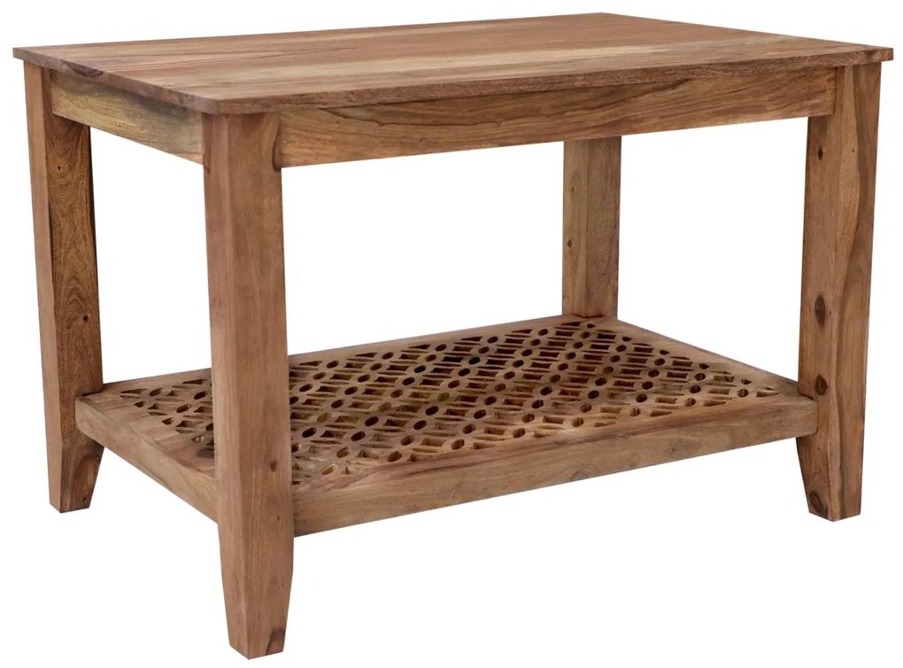 furniture-nabytek.cz - Konferenčný stolík výška 60 cm z masívu palisander 90x60x60