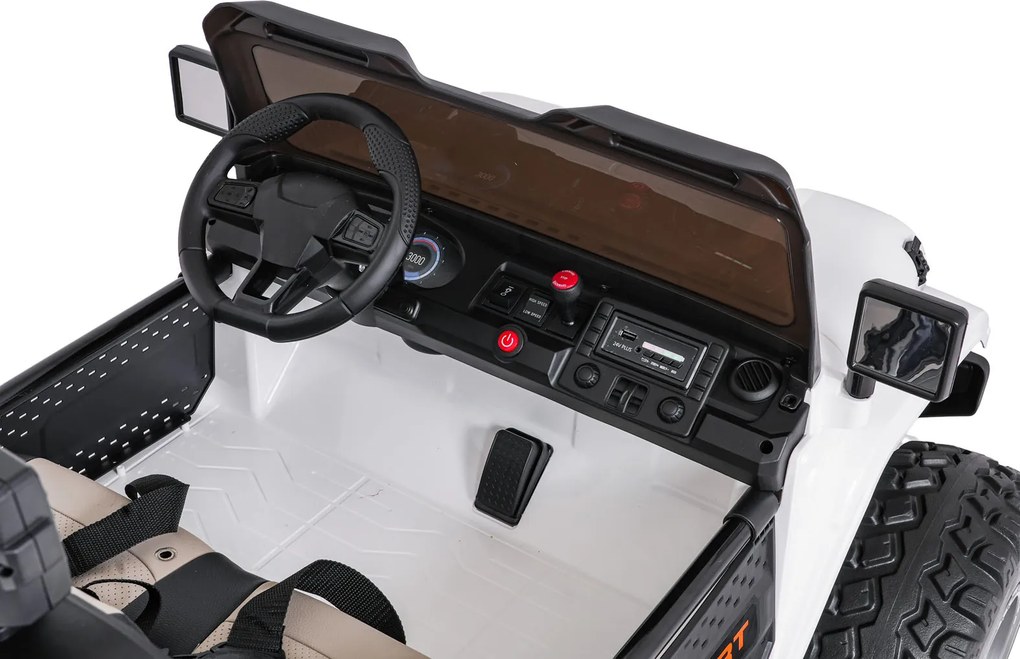 Ramiz Extrémne športové vozidlo 4x4 s premenlivou veľkosťou biele