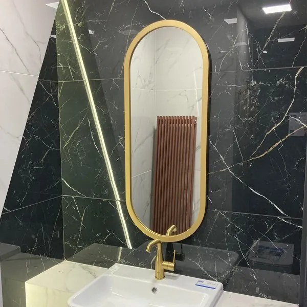 Zrkadlo Zeta Gold Rozmer zrkadla: 40 x 120 cm