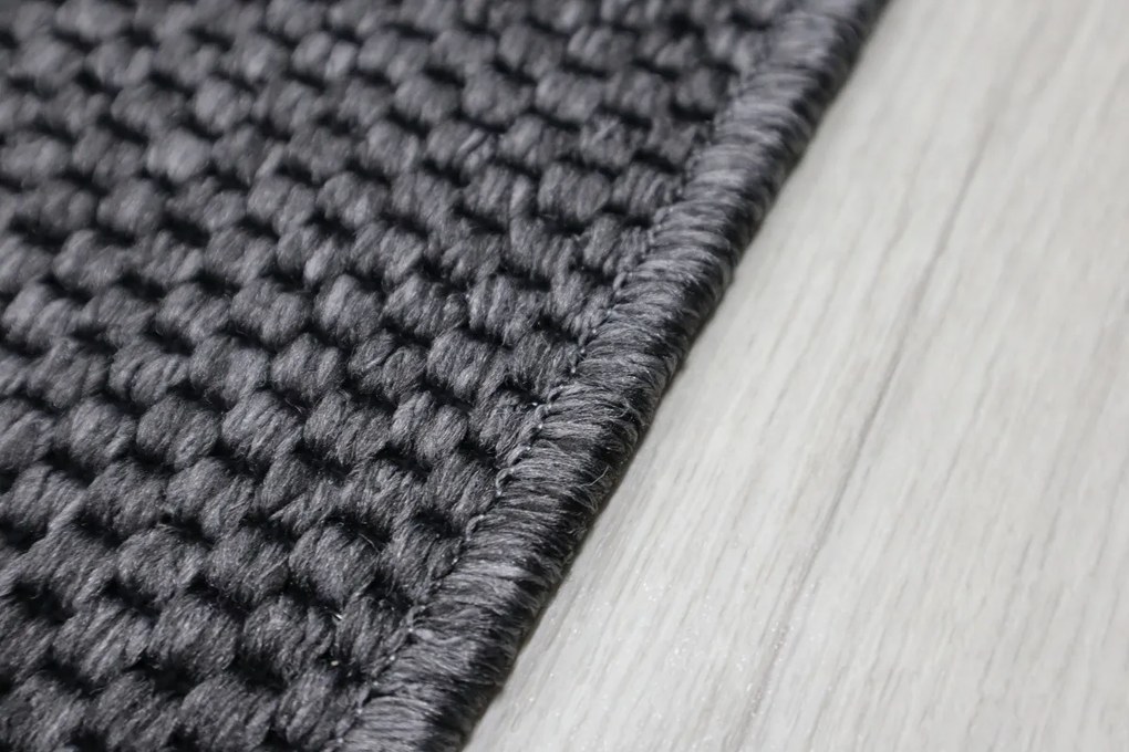 Behúň na mieru Nature antracit, šíre 120 cm, šedá, chodba / predsieň, Timzo