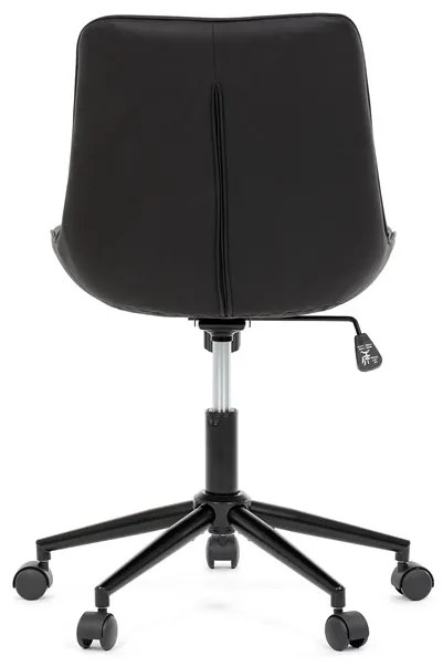 Autronic BONTEC Pracovná stolička, výškovo nastaviteľná, čierna látka, KA-V3120 BK3 Farba: Čierna