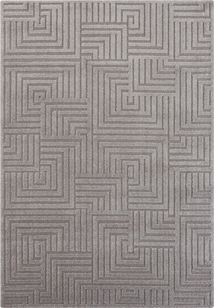 ELLE Decoration, AKCIA: 160x230 cm Kusový koberec New York 105092 Grey, šedá, obývacia izba