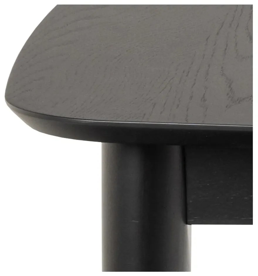 Jídelní rozkládací stůl Montreux 180/219 cm černý