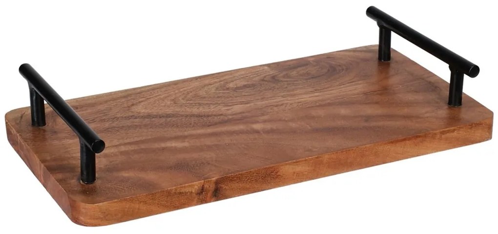 Drevený servírovací podnos Elle, 30x15 cm