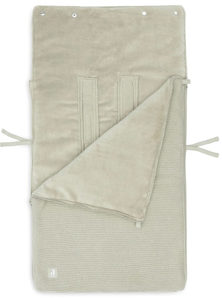 Fusak do autosedačky Basic Knit Olive Green