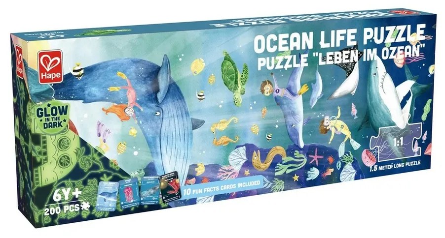 Hape Puzzle - Život v oceáne, dĺžka 1,5 m
