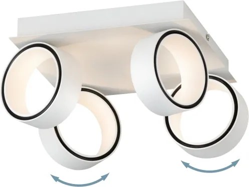 Eglo 39587 - LED Bodové svietidlo ALBARIZA 4xLED/4,6W/230V