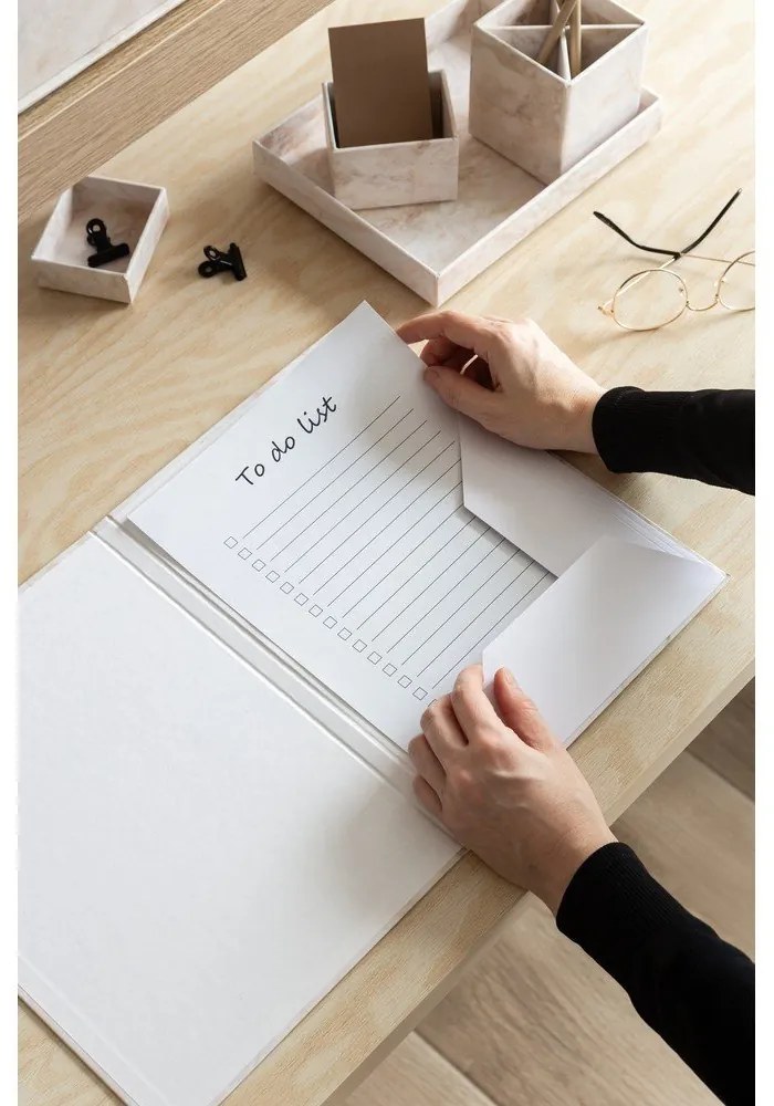 Kartónový organizér na dokumenty Paulina Paper Laminate A4 – Bigso