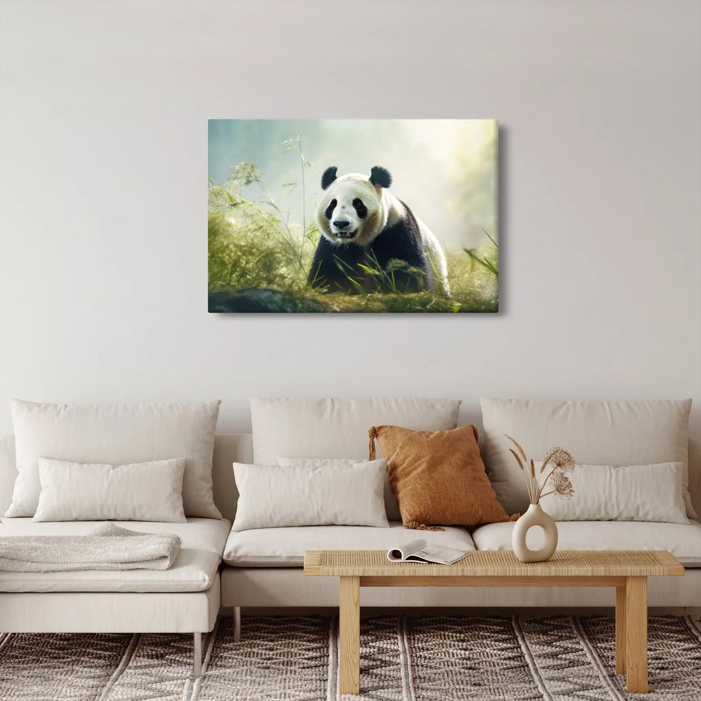 Obraz - Panda (90x60 cm)