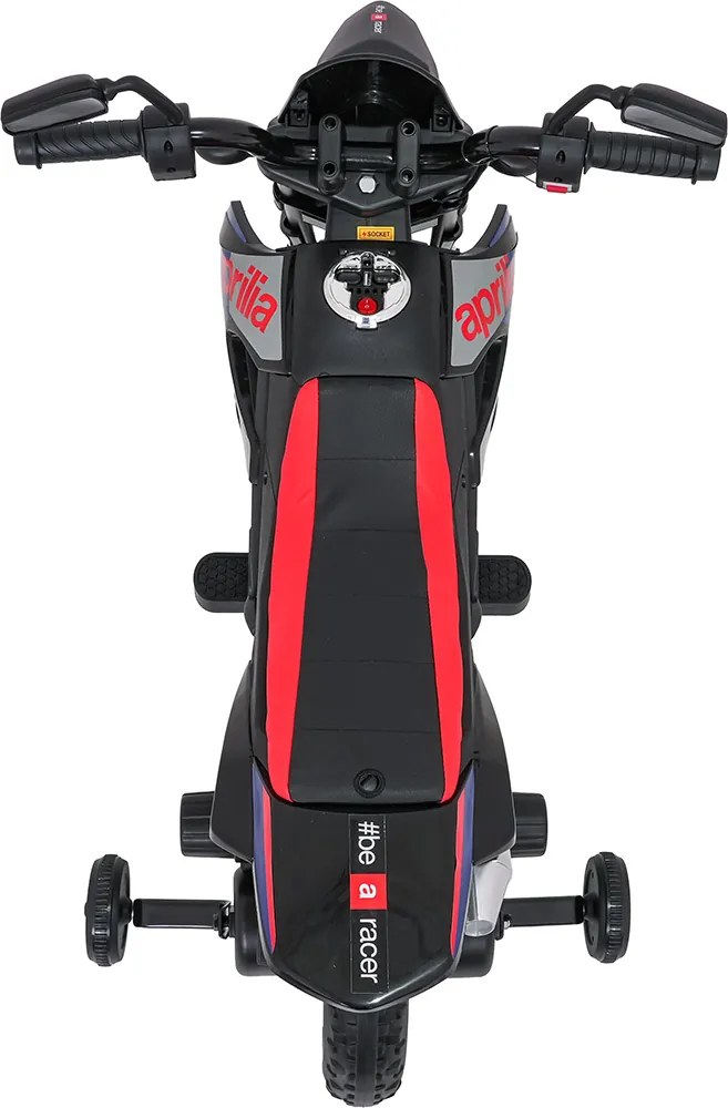 Ramiz Detský motocykel Aprilia RX modrý