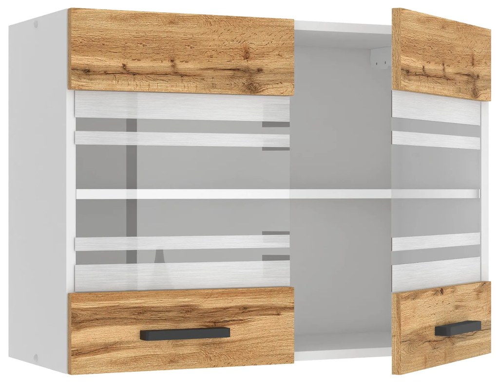 Kuchynská skrinka Belini Premium Full Version horná 80 cm dub wotan