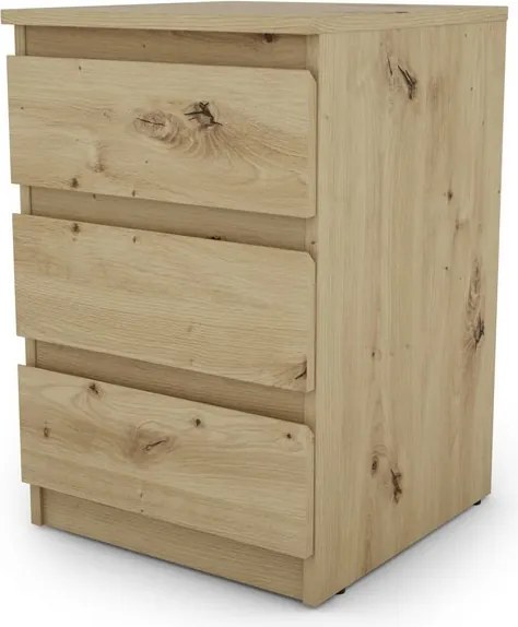 Skrinka/vysoký nočný stolík Carlos 403S, dub artisan