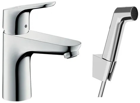 Hansgrohe Focus umývadlová batéria s bidetovú spŕškou chróm 31 927 000