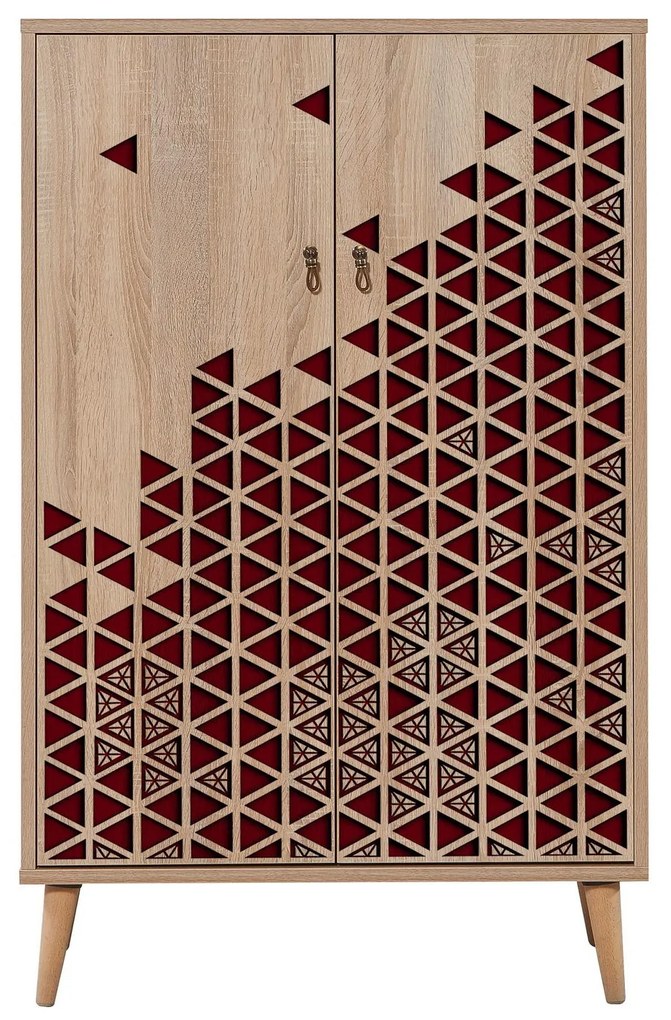 Skrinka Multibox 122 (dub sonoma). Akcia -17%. Vlastná spoľahlivá doprava až k Vám domov. 1088381