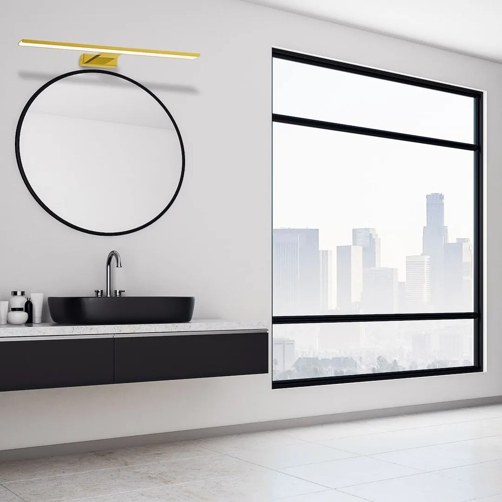 Nástenné LED svietidlo Shine1, 1x LED 13,8w, 4000k, (60 cm), g