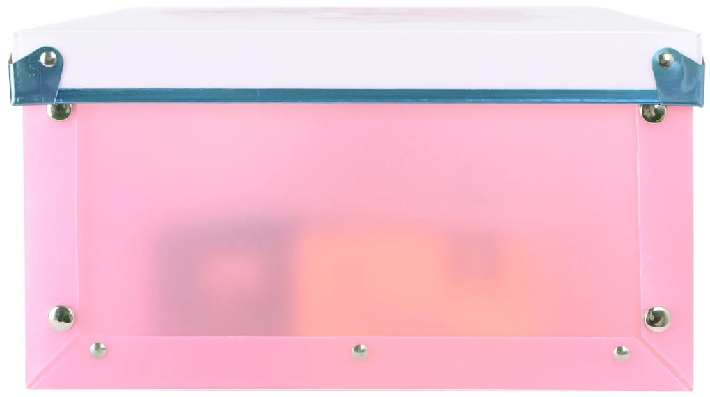 DAALO Detský úložný box A4 - ružový