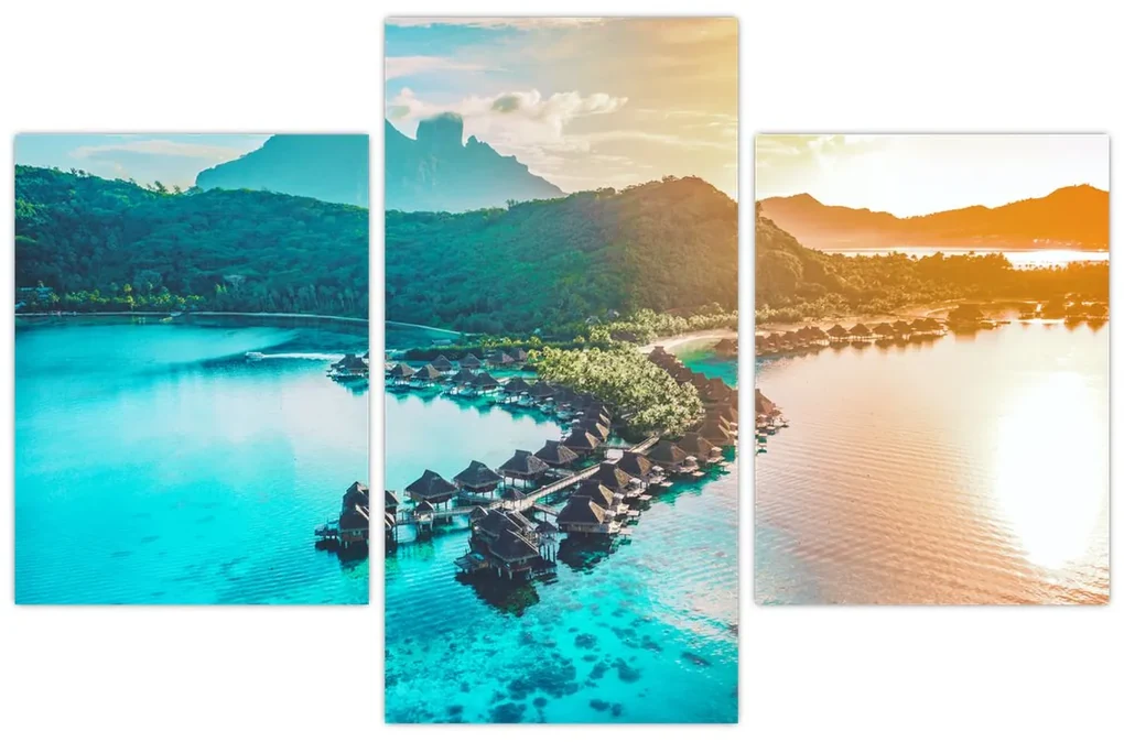 Obraz - Bora Bora (90x60 cm)