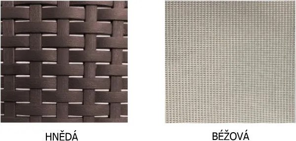 Veľký ratanový set Avenberg IBERIA-hnedý ratan