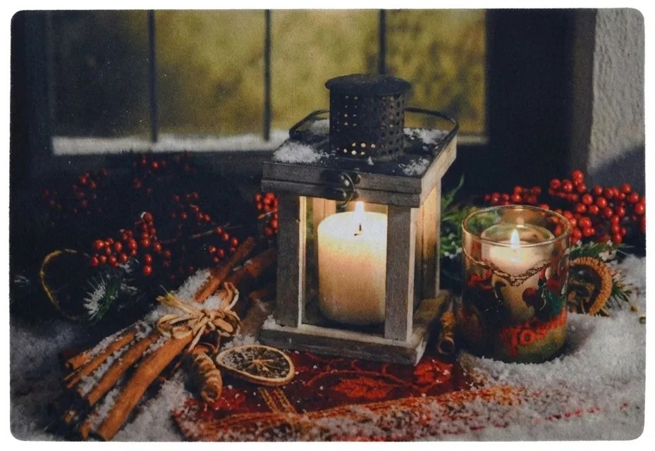 Vianočná rohožka RUSTIC WELCOME 38x58 cm - viac variantov Varianta: Topánky