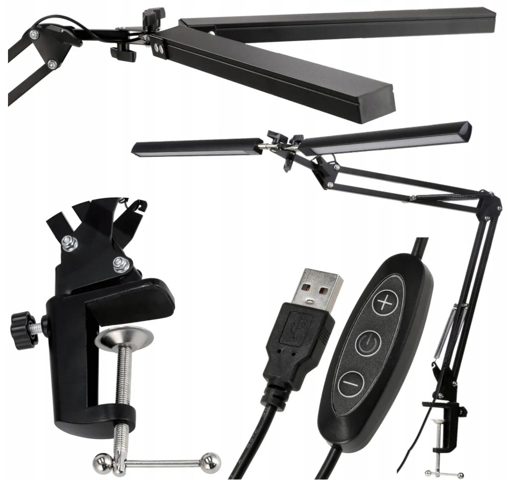 BERGE Stolná lampa LED 8W - DUBLIN