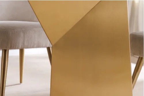Jedálenský stôl Luxury 45929 200x100cm Biely Mramor  - Komfort-nábytok