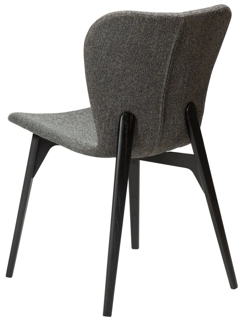 PARAGON ČALÚNENÁ STOLIČKA grey/black