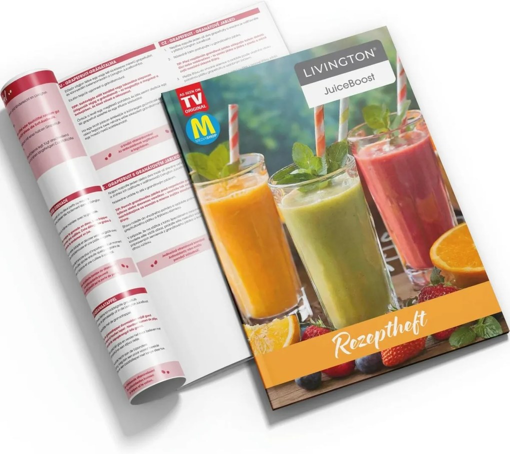 Mediashop Livington JuiceBoost bezdrôtový odšťavovač