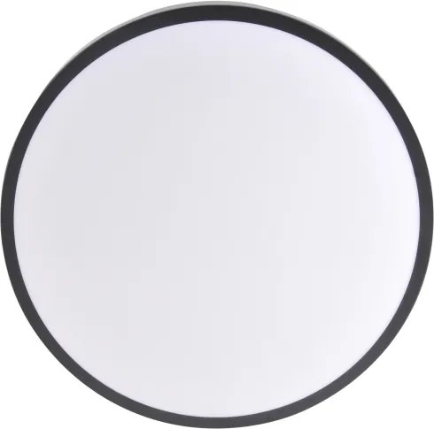 LED stropné svietidlo LIBRA LED/15W/230V 4000K priemer 29 cm čierna