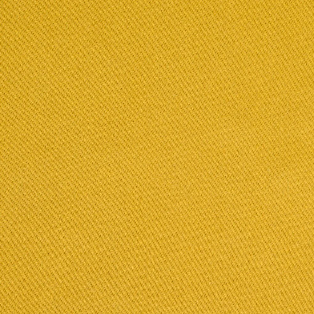 ZATEMŇOVACÍ ZÁVES NA PÁSKE BLACKOUT 135X270 CM HORČICOVÁ