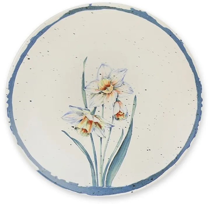 Súprava 6 keramických servírovacích tanierov My Ceramic, ø 25 cm