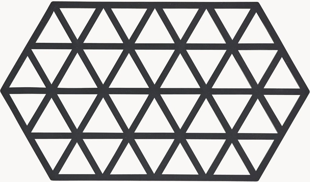 Veľké silikónové podložky pod poháre Triangles, 2 ks